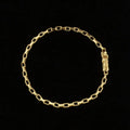 Pulseira Veneziana Tijolinho 3mm com Fecho Gaveta